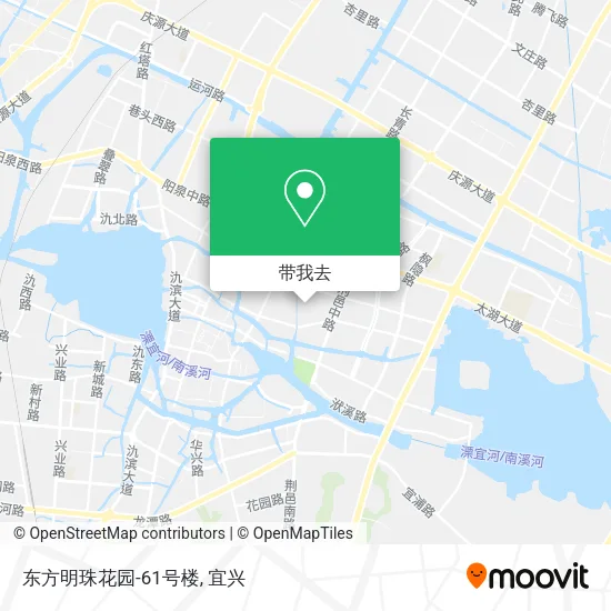 东方明珠花园-61号楼地图