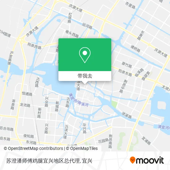 苏澄潘师傅鸡腿宜兴地区总代理地图