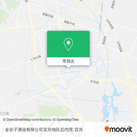 金谷子酒业有限公司宜兴地区总代理地图