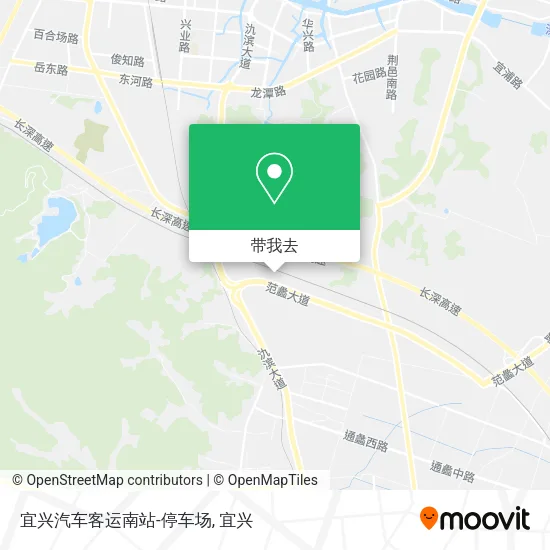 宜兴汽车客运南站-停车场地图