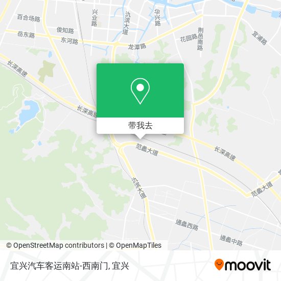 宜兴汽车客运南站-西南门地图