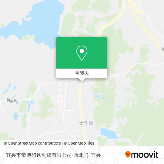 宜兴市帝博印铁制罐有限公司-西北门地图
