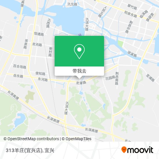 313羊庄(宜兴店)地图