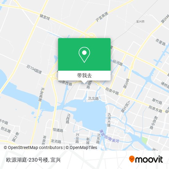 欧源湖庭-230号楼地图