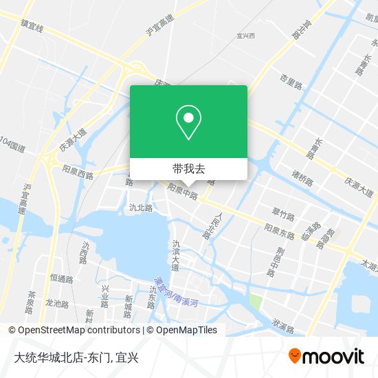 大统华城北店-东门地图