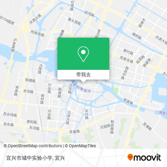 宜兴市城中实验小学地图