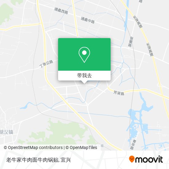 老牛家牛肉面牛肉锅贴地图