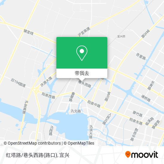 红塔路/巷头西路(路口)地图