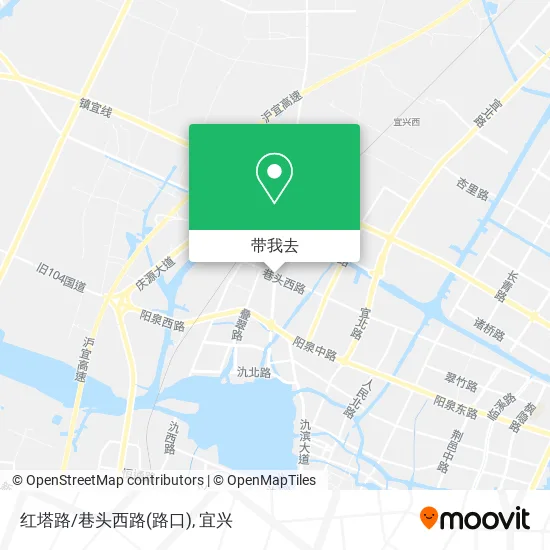 红塔路/巷头西路(路口)地图