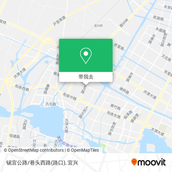 锡宜公路/巷头西路(路口)地图