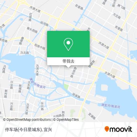 停车场(今日星城东)地图