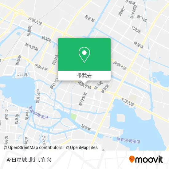 今日星城-北门地图