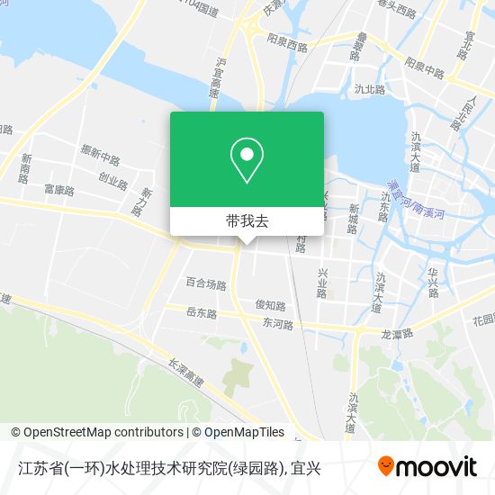 江苏省(一环)水处理技术研究院(绿园路)地图