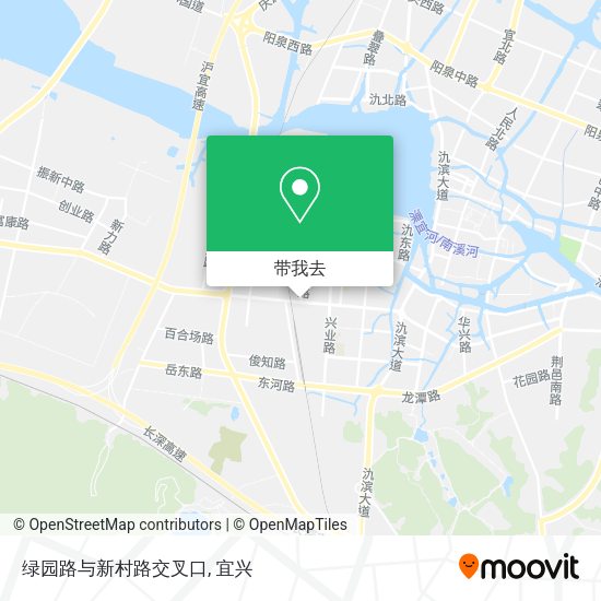 绿园路与新村路交叉口地图