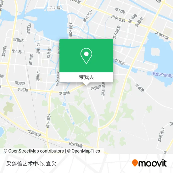 采莲馆艺术中心地图