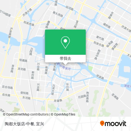 陶都大饭店-中餐地图