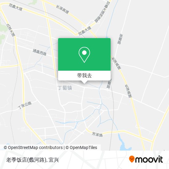 老季饭店(蠡河路)地图