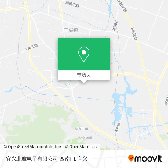 宜兴北鹰电子有限公司-西南门地图