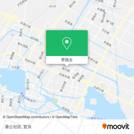 唐公社区地图