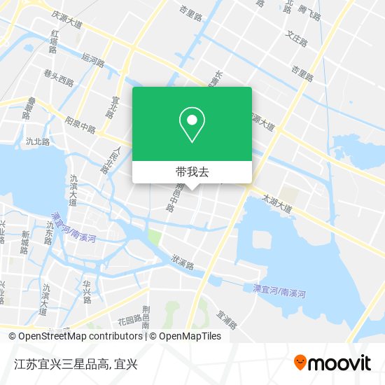 江苏宜兴三星品高地图