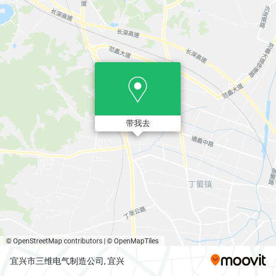 宜兴市三维电气制造公司地图