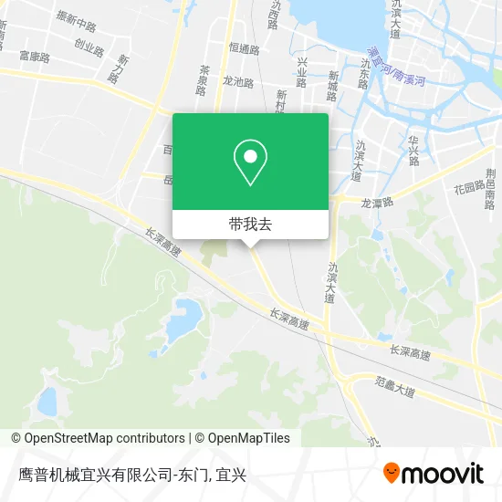 鹰普机械宜兴有限公司-东门地图