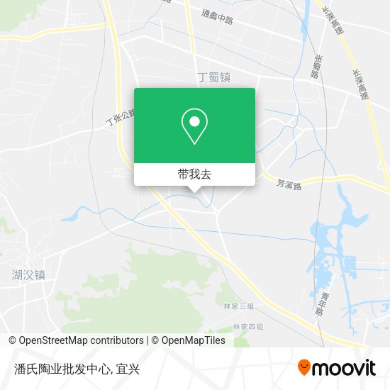 潘氏陶业批发中心地图