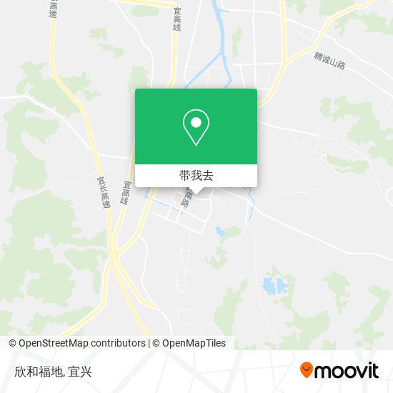 欣和福地地图