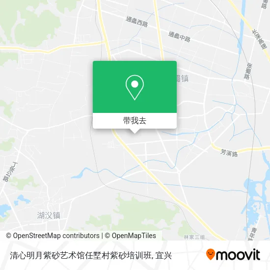 清心明月紫砂艺术馆任墅村紫砂培训班地图
