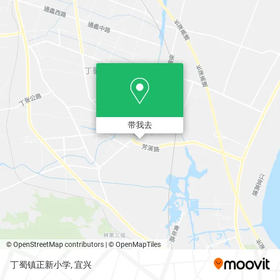 丁蜀镇正新小学地图