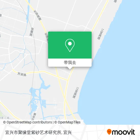 宜兴市聚缘堂紫砂艺术研究所地图