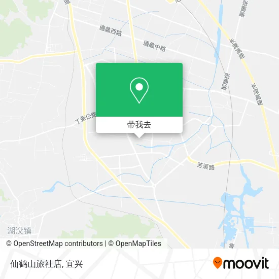 仙鹤山旅社店地图