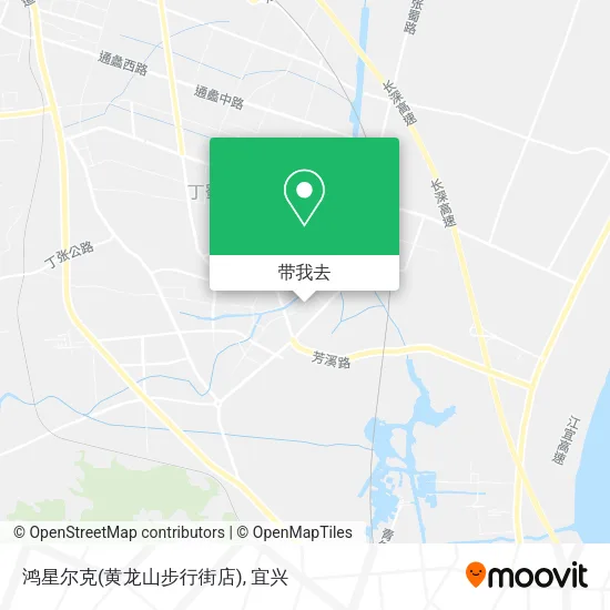 鸿星尔克(黄龙山步行街店)地图