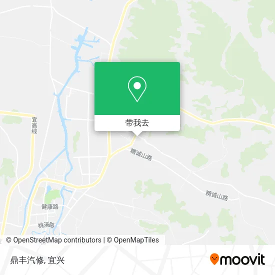 鼎丰汽修地图