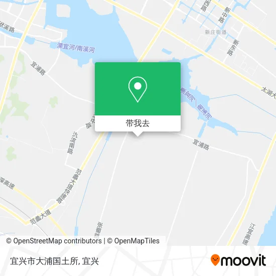 宜兴市大浦国土所地图