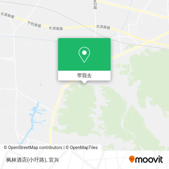 枫林酒店(小圩路)地图