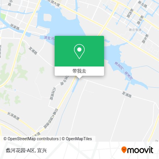蠡河花园-A区地图