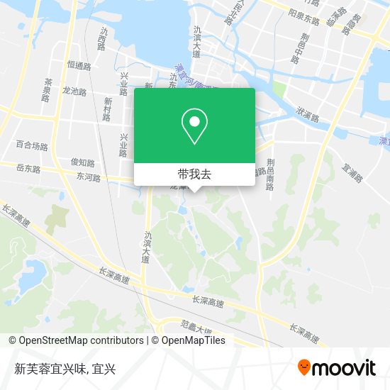 新芙蓉宜兴味地图