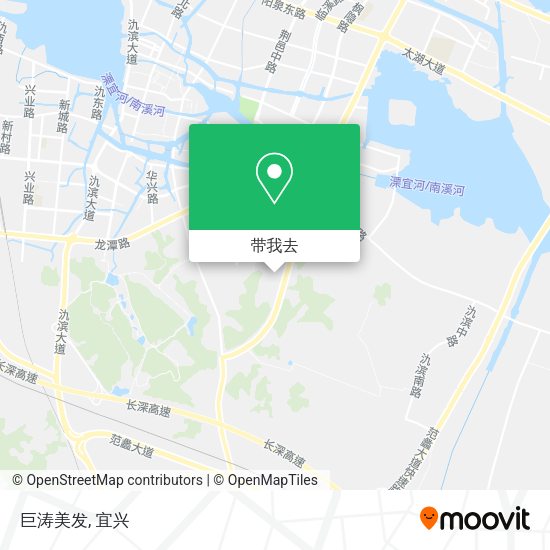 巨涛美发地图