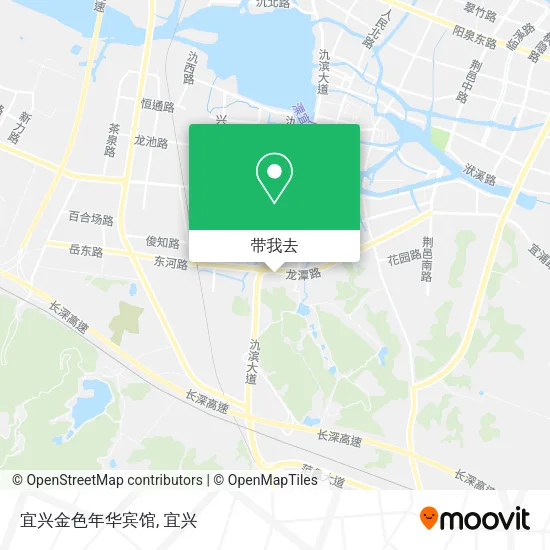 宜兴金色年华宾馆地图