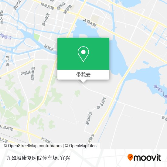 九如城康复医院停车场地图