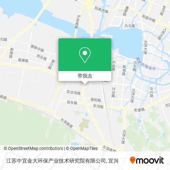 江苏中宜金大环保产业技术研究院有限公司地图