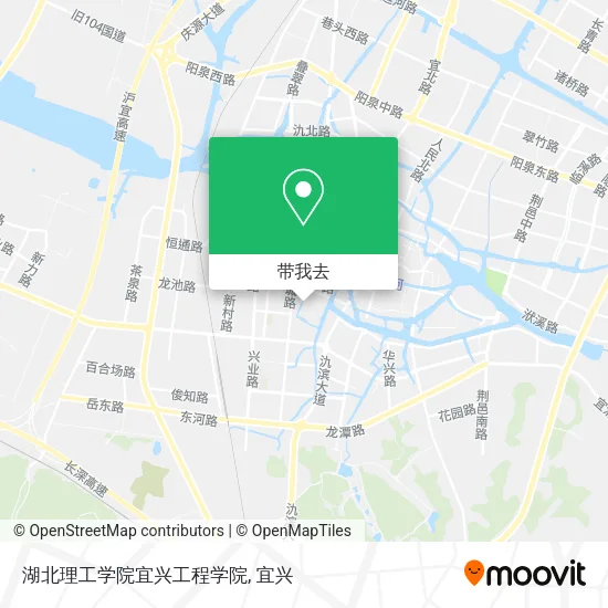 湖北理工学院宜兴工程学院地图
