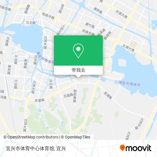 宜兴市体育中心体育馆地图