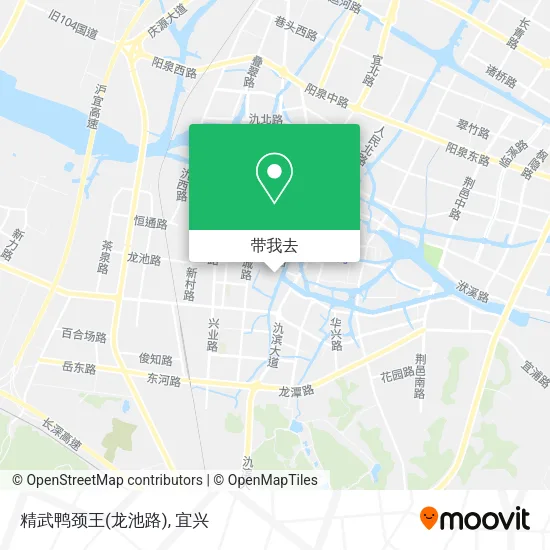 精武鸭颈王(龙池路)地图