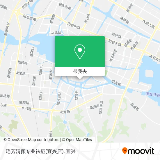 瑶芳清颜专业祛痘(宜兴店)地图