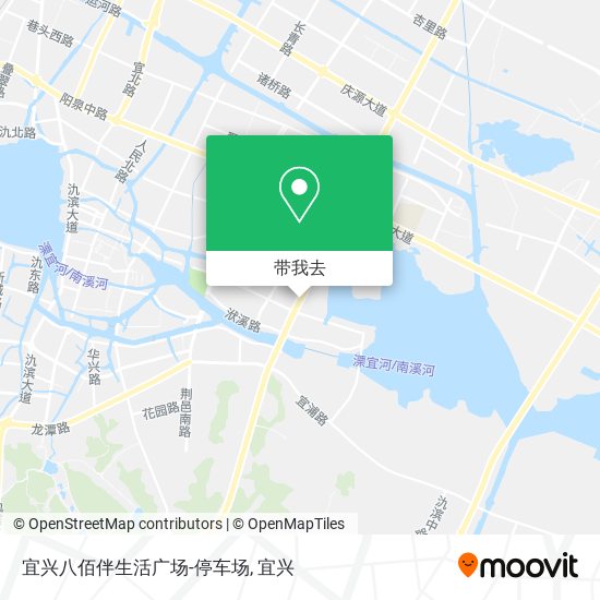 宜兴八佰伴生活广场-停车场地图