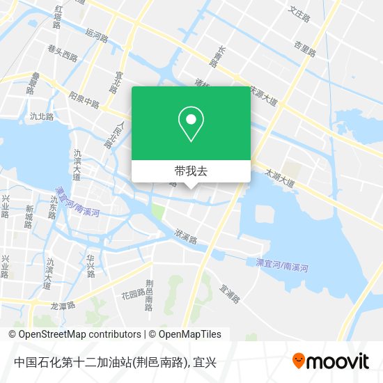 中国石化第十二加油站(荆邑南路)地图