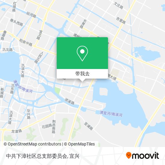 中共下漳社区总支部委员会地图