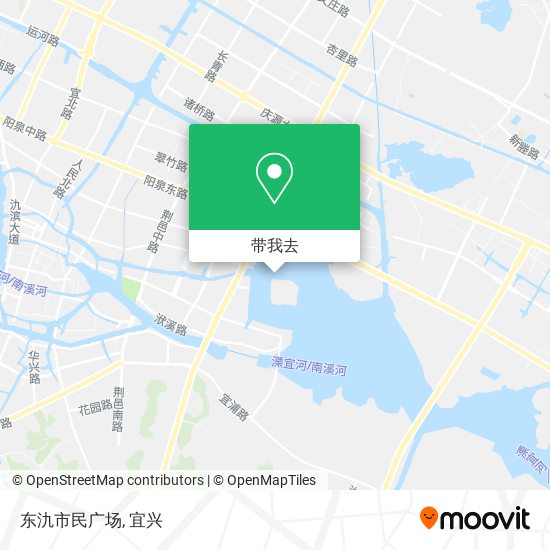 东氿市民广场地图